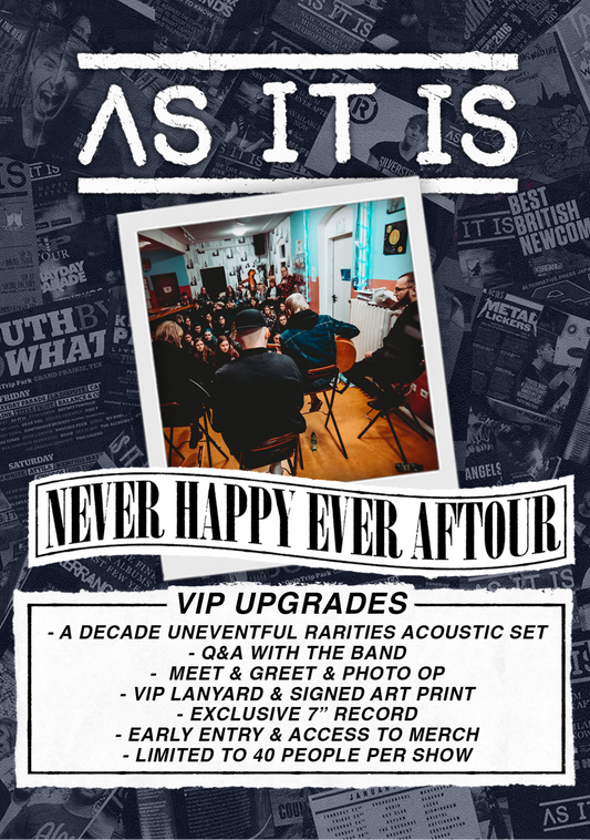 NEVER HAPPY EVER AFTOUR VIP UPGRADE - 21/9 - Glasgow - Slay!